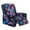 Multi-Hibiscus Turtle, variant on Kuiaobaty Hibiscus Turtle Print Reclining Slipcover with Pocket Nonslip Recliner Chair Cover Breathable Reclining Sofa Slipcover Washable Recliner Couch Cover for Pets Kids