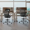 Ergonomic Office Chair for Standing Desk, Height Adjustable Drafting