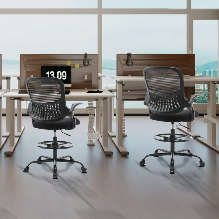 Ergonomic Office Chair for Standing Desk Height Adjustable