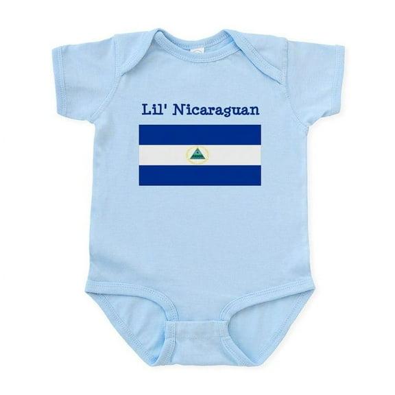 CafePress - Nicaraguan Infant Bodysuit - Baby Light Bodysuit, Size Newborn - 24 Months