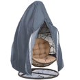 thumbnail image 1 of Patio Hanging Chair Cover Outdoor Pod Swing Seat Cover Dust Waterproof Cover Chair Protector, 1 of 5