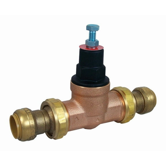 Cash Acme EB-45 Series 1/2 in. PTC Bronze Water Pressure Regulating Valve 1/2 in. PTC 1 pc
