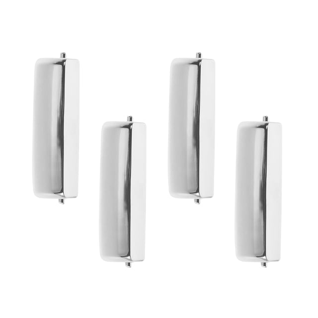 OUNONA 4pcs Rice Cooker Steel Inner Pot Button Switch Silver Plastic for Outdoor Picnics