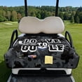 thumbnail image 2 of Pzuqiu Urban CamouflageQuilted Golf Cart Seat Covers Portable Club Car Seat Cover Protector, With Pockets Top Handle of the Bag Golf Cart Seat Cover Towel, 2 of 9