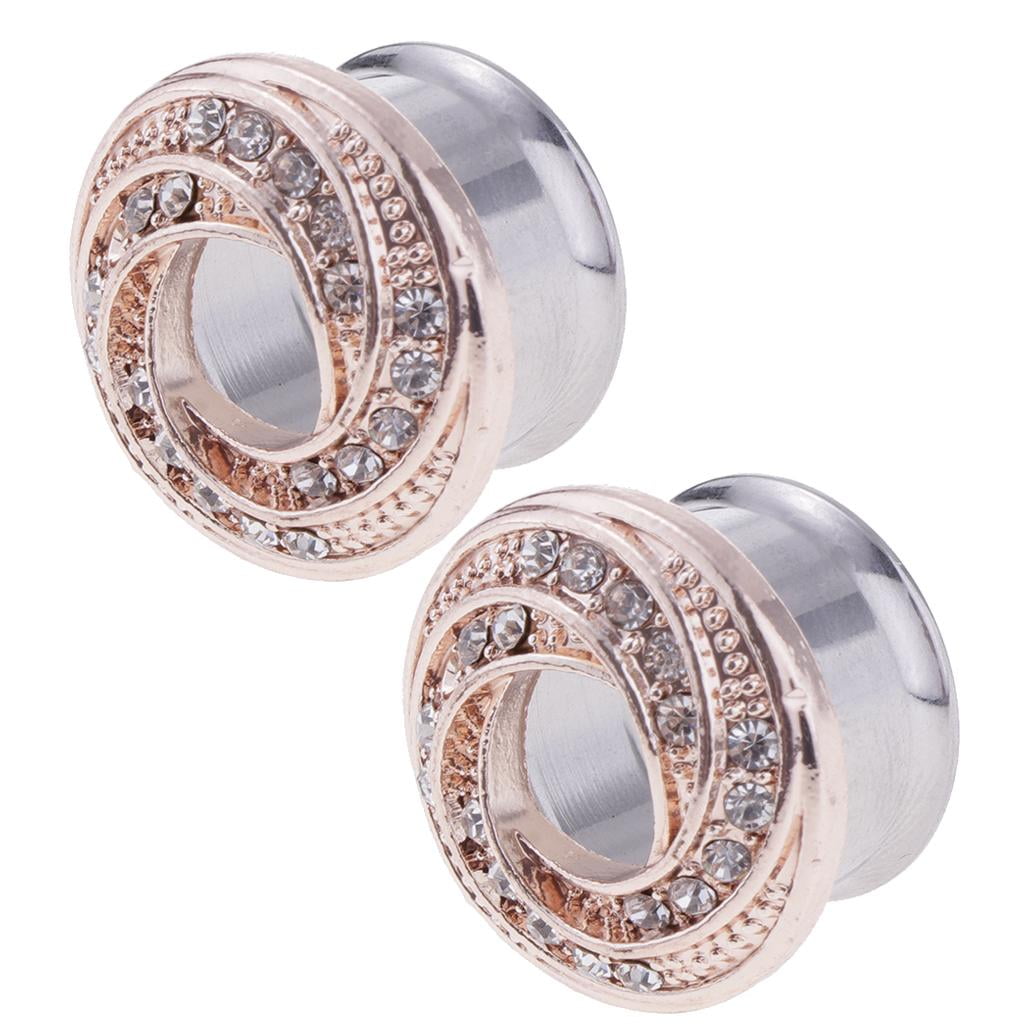 Gold ear stretchers best sale