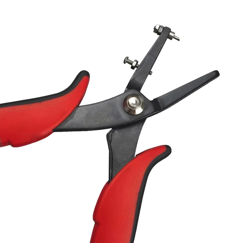 ANXPTIME Jewelry Making Hole Punch Pliers Cold Connection Jewelry Tool 1.5mm/1.8mm Hole Punch Pliers for DIY Jewelry Projects