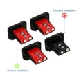 thumbnail image 5 of 1Set 2AWG,4AWG,6AWG 120A Embedded Plug Mounting Panel with Dust Cover,Red, 5 of 6