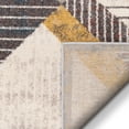 thumbnail image 4 of Sydney Jacey Grey Modern Geometric Distressed 7'10" x 9'10" Area Rug, 4 of 6