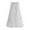 White, variant on Daznico Women's High Waisted A-Line Midi Skirt - Thin, Sweet Mesh Stitching Cake Skirt,Size One Size