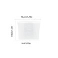 thumbnail image 3 of Vacemry Reusable Silicone Food Storage Bags, Stand-Up Food Bags with Measurement Mark, Microwave Freezer Safe Bags, Leakproof Kitchen Storage for Lunch Snacks Meal Prep, Freezer Fridge Pantry, 3 of 6