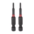 thumbnail image 1 of Unique Bargains T8 Magnetic Security Impact Torx Screwdriver Bit 1/4' Hex Shank 2' Length, 2 Pack, 1 of 5