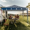 thumbnail image 4 of Costway 10'x10' Folding Pop Up Tent Gazebo Canopy Mesh Sidewall, 4 of 10