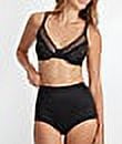 Women's Bali DF3386 One Smooth U Lace Minimizer Underwire Bra (Black 40C)
