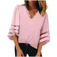 thumbnail image 2 of YFPWM Work Blouses for Women Office Floral Tunic Ruffle Hem Tunic Plaid Tunic Summer Casual Tunic Loose Comfy Tunic Casual Button Down Tunic Business Work Tunic Boho Floral Print Tunic, 2 of 9