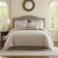 thumbnail image 7 of Benjara 10 Piece King Polyester Comforter Set with Jacquard Print- Gray, 7 of 7