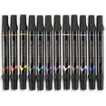 thumbnail image 4 of Prismacolor Premier Double-Ended Art Markers, Fine and Brush Tip, Assorted Colors, 48 Count with Carrying Case, 4 of 8