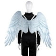 thumbnail image 4 of Aile d'Ange Adulte en Blanc avec Sangles Élastiques, 4 of 5