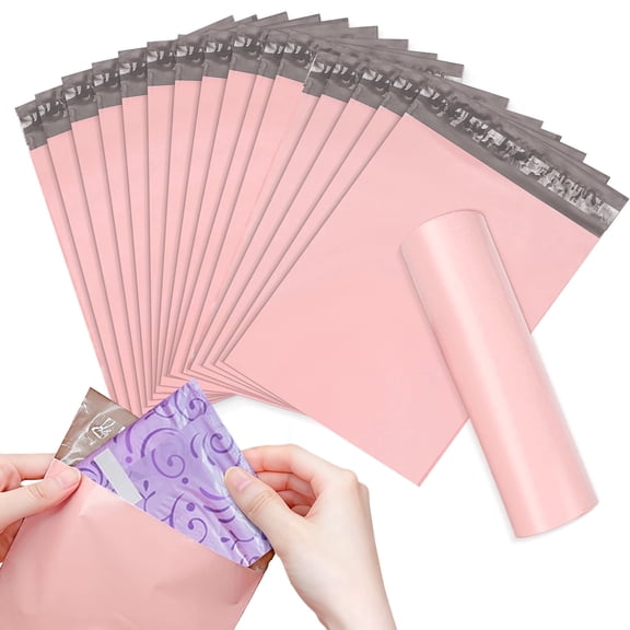 Sanitary Napkin Disposal Bags, Block Odors 100 Count Sealed Opaque for Privacy Pink Feminine Easy Care Medium Sanitary Napkin Disposal Bags