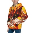 thumbnail image 2 of Fairy Tail Youth Sweatshirt 3D Printed Hoodie Activewear Teenager Winter Full-Zip Drawstring Jacket Coats Active Pullover Hooded Blouse For Boys Girls Large, 2 of 8