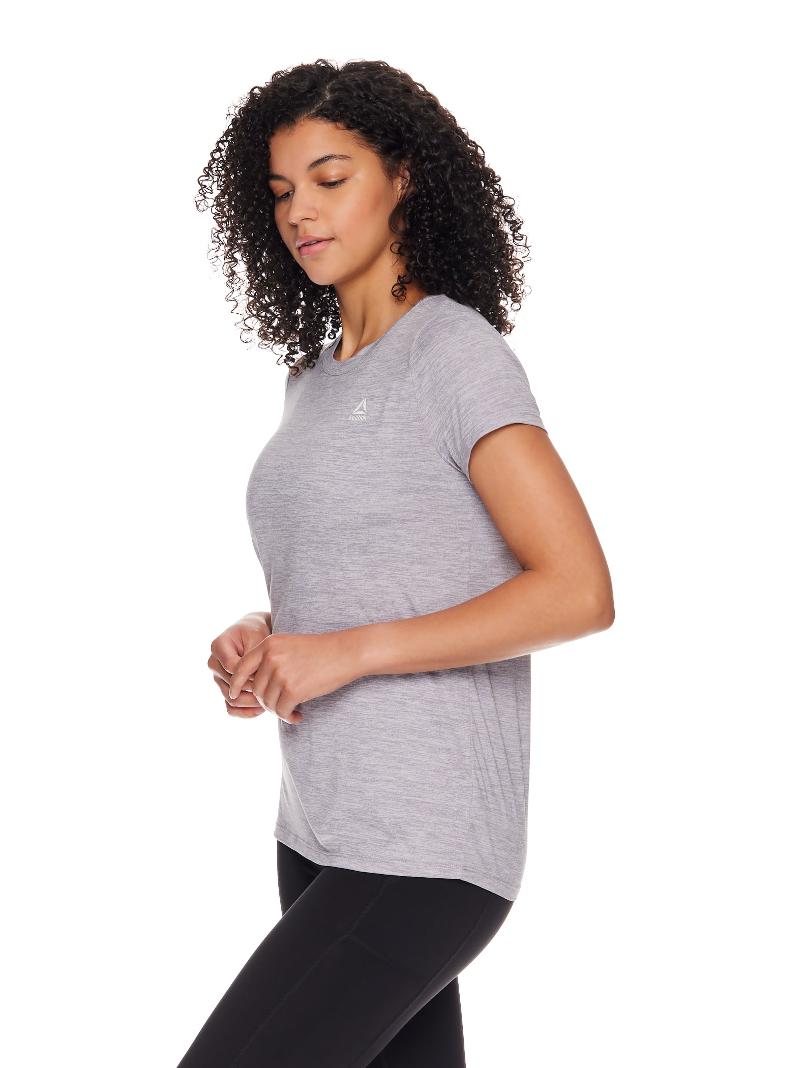 Reebok Women's and Women's Plus Legacy Core Knit Performance T-Shirt, Sizes XS-4X