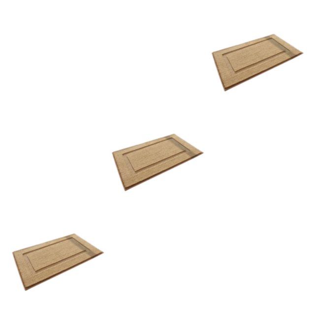 relayinert 1/2/3 Anti-slide And Stylish Rug - Comfortable And Floor Mat For Bathroom Waterproof khaki 40*60cm 3PCS