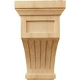 thumbnail image 2 of Ekena Millwork 7"W x 7 1/2"D x 13"H Fluted Corbel, Red Oak, 2 of 4