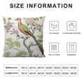 thumbnail image 5 of Nawypu  Pink Flower Bird Pillow Covers,Chinoiserie Pillow Covers Decorative Pillow Covers for Couch Living Room Bed Sofa,Farmhouse Pillow Covers, 5 of 5