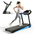 thumbnail image 1 of YPOO Folding Treadmill with Adjustable Incline, Portable Exercise Machine for Home, Bluetooth Speakers, 300 lb Capacity, 2.5HP and APP Control, 1 of 7