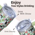 thumbnail image 4 of 20OZ Dog Themed Birthday Tumbler with Handle Stainless Steel Insulated Cup Special Dog Lover Gifts Unique Birthday Christmas Presents for Dog Lovers Women Men Fits Car Cup Holders, 4 of 6