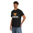 thumbnail image 2 of I Heart Love Wieners Funny Hotdog Cookout Unisex T-Shirt, 2 of 2