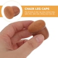thumbnail image 3 of 8pcs Small Chair Leg Floor Protectors Furniture Chair Leg Protector Chair Leg Caps, 3 of 8