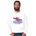 thumbnail image 5 of North Carolina NC Smurfs First Flight Sweatshirt for Men or Women Brisco Brands S, 5 of 6
