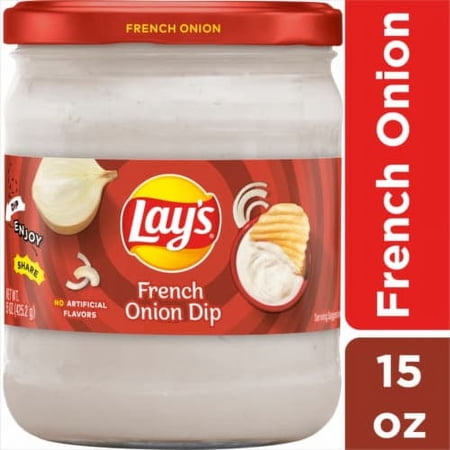 2X-Lays French Onion Dip 15 oz - 15 oz