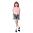 thumbnail image 2 of Actgleam Active Girls T-Shirts 3-Pack,Soft Short Sleeve Graphic Tee,Size 6-13Y, 2 of 9
