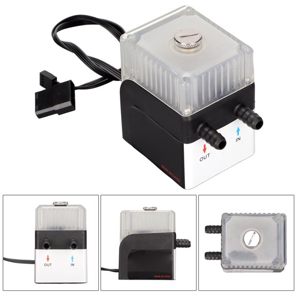 Ultra Quiet Water Cooling Pump ,Liquid Cooling CPU Watercooling Systems,5W Reservoir .450L/h For PC CPU Liquid Cooling System
