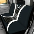 thumbnail image 5 of KUIFORTI Cool Deer Auto Seat Cover Pack of 4, Automotive Interior Decor Trendy Accessories Car Front Seats and Rear Bench Cove Fashion Auto Interior for Car Sedan Auto Truck SUV, 5 of 7