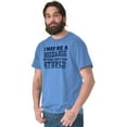 thumbnail image 4 of Mechanic Cant Fix Stupid Rude Honest Men's Graphic T Shirt Tees Brisco Brands M, 4 of 6