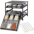 thumbnail image 3 of Kitchen 3 Layer Spice Rack 18 Bottles Spice Drawer Storage Rack, 3 of 3