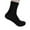 Black, variant on MIASHUI 3 Pairs Men's Mid-Crew Socks Casual Blend Socks with Pattern for Daily Wear and Work White