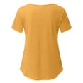 thumbnail image 5 of Bovxnpu Womens Maternity Shirts Maternity Nursing Short Sleeve Striped Colorblock Top Sleepwear, 5 of 9