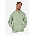 thumbnail image 2 of Lane Seven LS16001 Unisex Urban Pullover Hooded Sweatshirt-OIL GREEN-M, 2 of 8