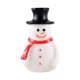 thumbnail image 2 of Fiudx Figuras de Muñeco de Nieve Navideño, Mini Adornos de Resina, Artesanía Pintada a Mano, Base Plana para Exhibir Fácilmente, Adornos Diy para Árboles de Navidad, Medias y Casas de Muñecas, Paquet, 2 of 3