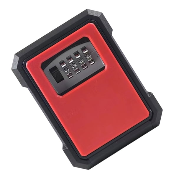 facefd Temporary Combination Lock 4-digit Password Lightweight Plastic Design for Renovation Company B&B
