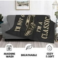 thumbnail image 3 of Gifts for Men, Birthday Gifts for Men, Retirement Gifts for Men, Funny Older Men Gift Ideas, Fathers Day Blanket Gifts for Men Grandpa Dad Husband, Throw Blanket 50" X 60", 3 of 6