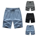 thumbnail image 2 of Kcolen Mens Shorts Casual Men's Baggy Sweat Shorts Relaxed Fit Elastic Waist Streetwear Summer Drawstring Casual Shorts, 2 of 6
