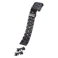 thumbnail image 1 of ZheElen Stainless Steel Interchangeable Bracelet For Smartwatch Enthusiasts Watch Strap Easy To Install black 13mm, 1 of 6