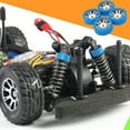 thumbnail image 4 of Bewildely 4x llanta de carreras llanta de Metal para 1/28 Wltoys K969 neumáticos de rueda RC Color caramelo piel de neumático Kits de construcción modelo oro, 4 of 6