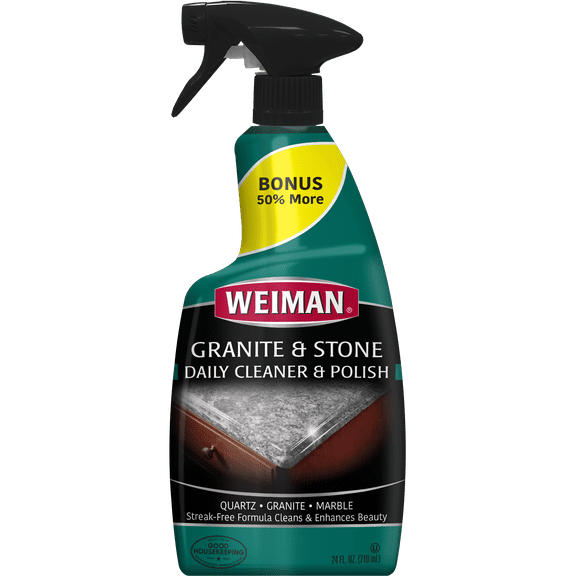 Weiman Granite & Stone Daily Cleaner & Polish, 24 fl oz