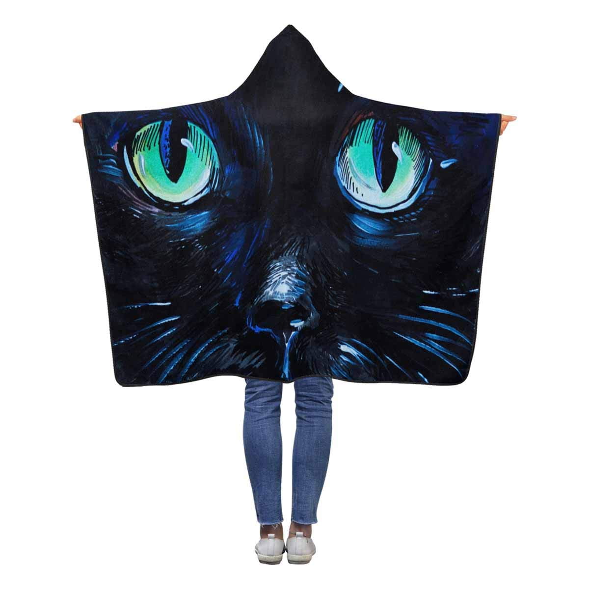 HATIART Cat Eyes Throw Hooded Blanket 40x50 inches Toddler ...