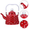 thumbnail image 3 of Vintage Enamel Tea Kettle Water Boiling Kettle Household Teapot Tea Kettle with Handle, 3 of 3